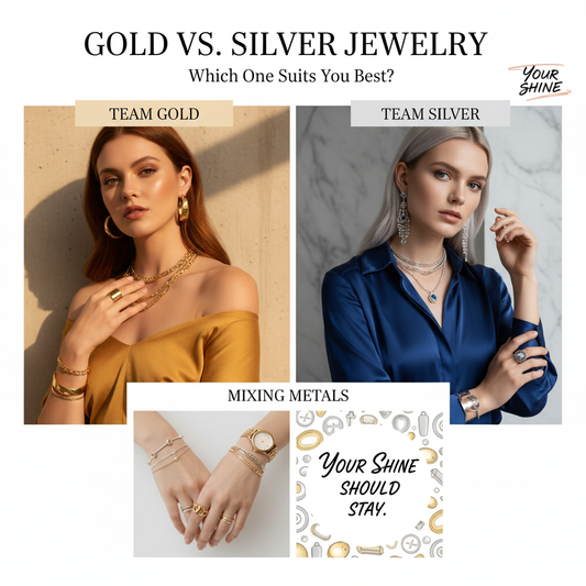 Gold vs. Silver Jewelry — Which One Suits You Best?