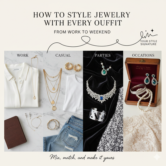 How to Style Jewelry with Every Outfit — From Work to Weekend