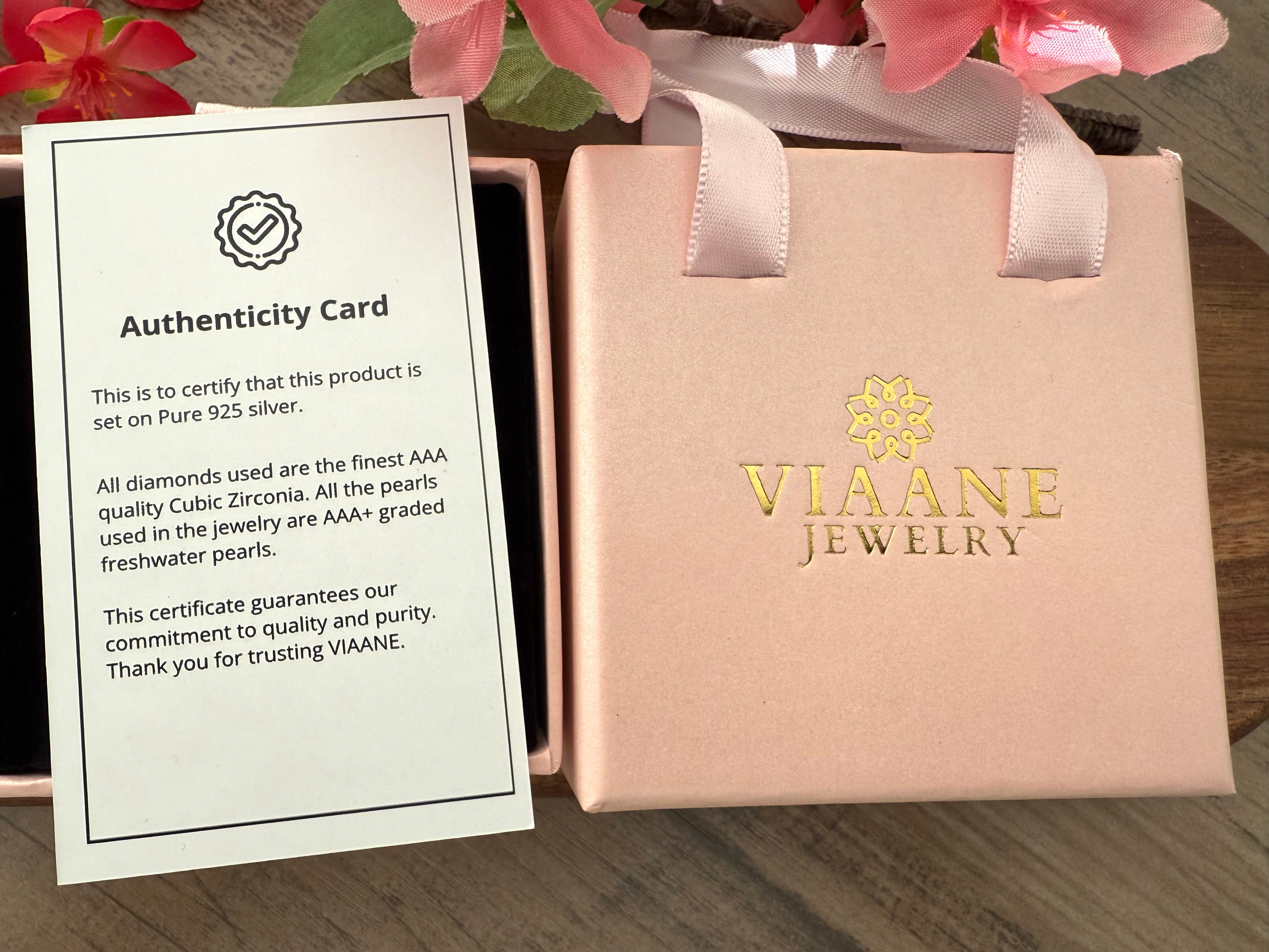 Elina Flower with Rings Earrings