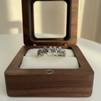 Luxury Brand inspired Daisy Band on pure 925 Silver