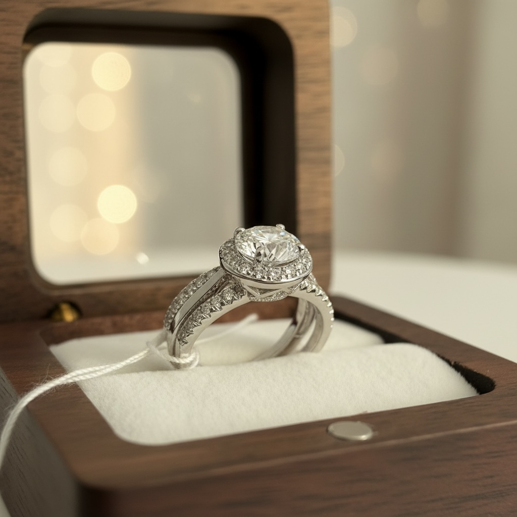 FREYA Detachable Solitaire Ring on 925 Silver