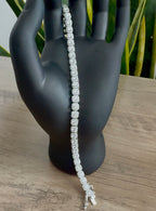 Premium Solitaire Grace Tennis Bracelet on pure 925 Silver