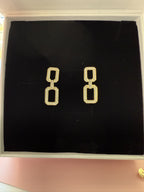 EMERA Baguette Style Diamond Earrings