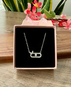 Aeris Clip and Butterfly Pendant on Pure 925 Silver