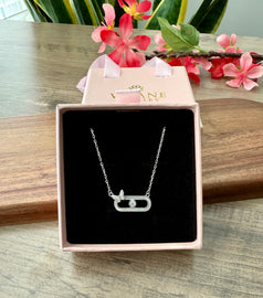 Aeris Clip and Butterfly Pendant on Pure 925 Silver