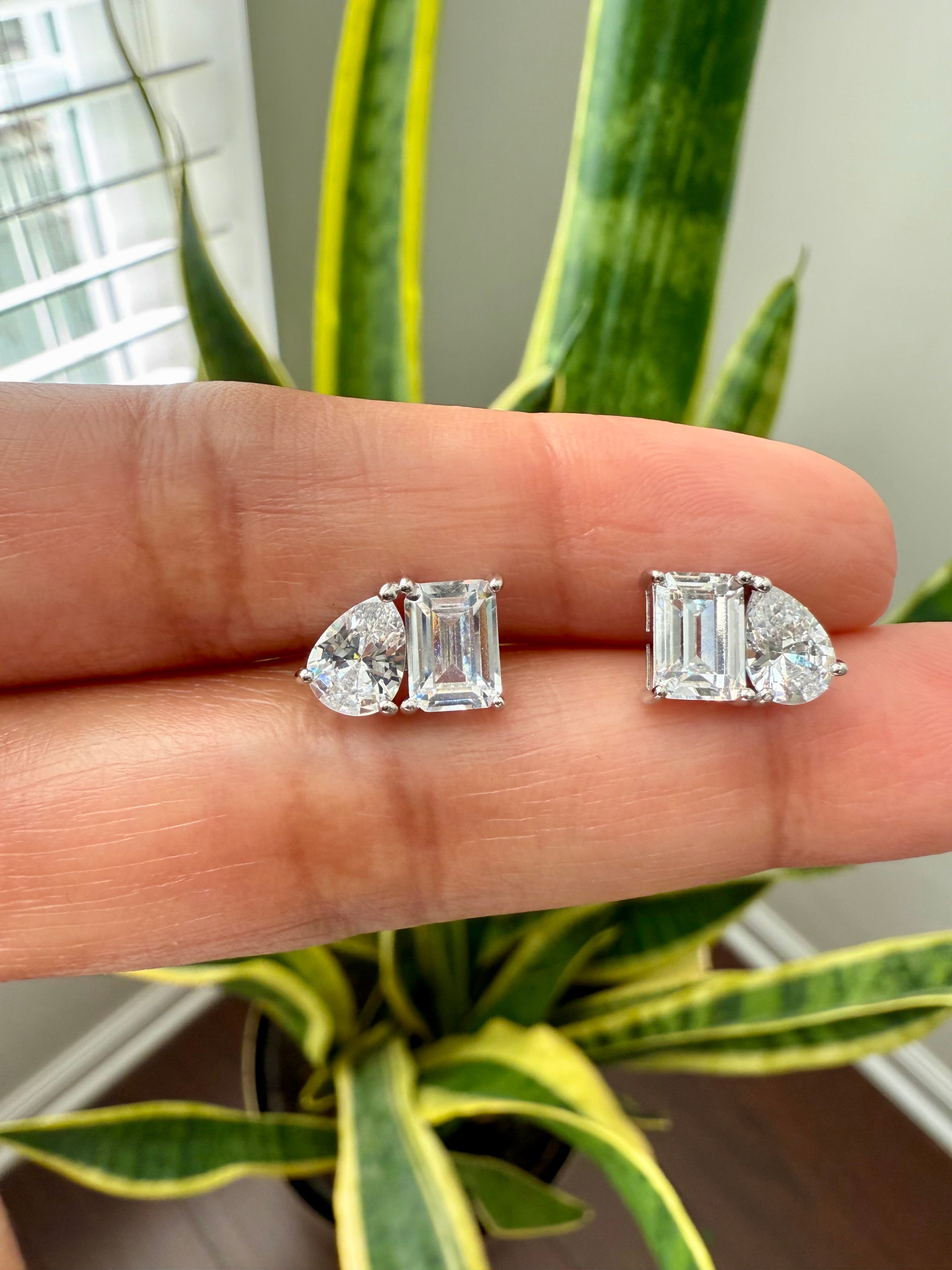 Avery Tot Et Moi Earrings on pure 925 silver