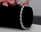 Elira Tennis Bracelet on pure 925 Silver