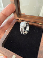 Detachable Solitaire Ring on 925 Silver