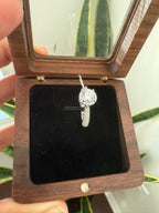 The Diamond with Solitaire Ring On 925 Silver