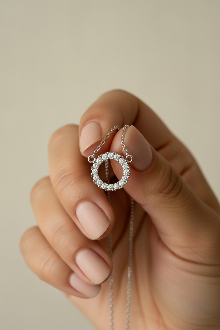 Pure 925 Silver REMI Pendant with Chain