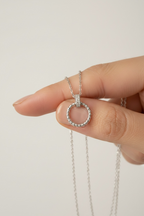 Circle of Life Pendant on Pure 925 Silver