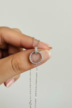 Circle of Life Pendant on Pure 925 Silver