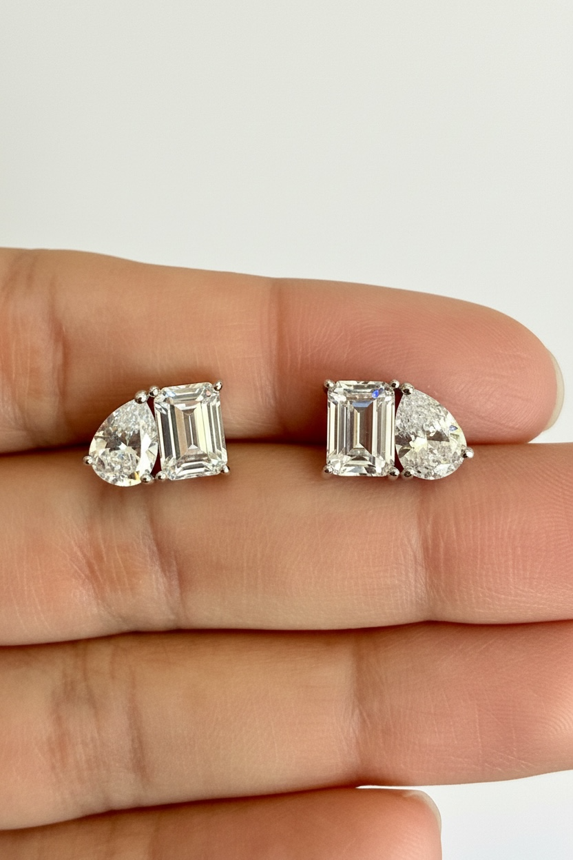 Avery Tot Et Moi Earrings on pure 925 silver